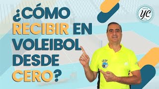 ¿Como RECIBIR un saque en VOLEIBOL desde CERO EJERCICIOS Progresivos y Analíticos para RECEPCIÓN [upl. by Quartana]