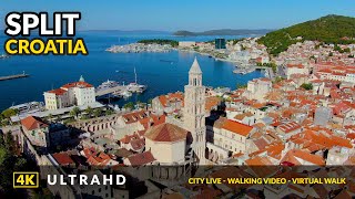 4K Split Croatia 2021  Beautiful Drone Footage [upl. by Aikem]