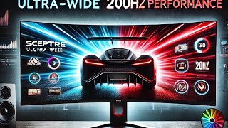 quotSceptre 30Inch Curved Gaming Monitor Review UltraWide 200Hz Performancequot [upl. by Tiduj217]