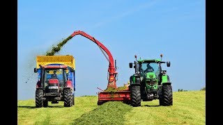 Silage 2019 Kongskilde FCT 1260 MD Trailed Forager 👌👍 [upl. by Bores930]