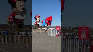 Macy thanksgiving day parade balloon inflating pt2 [upl. by Nossah]