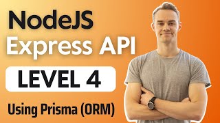 Backend NodeJS Express API Project  Level 4  Using Prisma ORM [upl. by Schiro713]