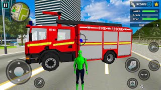 Rope Frog Ninja Hero Car Vegas  Android Gameplay [upl. by Freya530]