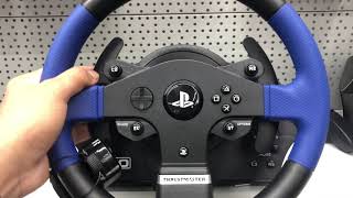 THRUSTMASTER KIEROWNICA T150 STEERING WHEEL PS5 PS4 PS3 HANDS ON [upl. by Azile744]