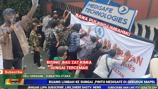 BUANG LIMBAH KE SUNGAI DAN TIMBULKAN KEBISINGAN PTMEDISAFE TECHNOLOGIES DI GERUDUK MASSA MAPAL [upl. by Annaig383]