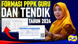 INFO TERBARU  SEGERA DIBUKA LENGKAP FORMASI PPPK GURU DAN TENDIK 2024 [upl. by Niawd]