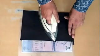 Lamination Tips  How to Laminate Your Certificate from the Electric Press [upl. by Saxena]