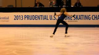 Gracie Gold FS Nationals practice 01222013 [upl. by Niawat]