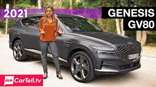 2021 Genesis GV80 review  Australia [upl. by Lindsey]