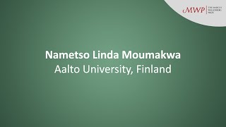 MWP Young Researchers’ Program 2024  Nametso Linda Moumakwa [upl. by Normak]