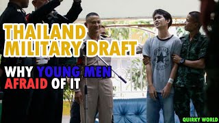 Dramatic Thailand Military Draft Why Young Men Afraid Of Conscription [upl. by Atsylac909]