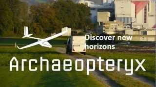 Archaeopteryx glider  demo [upl. by Avron764]