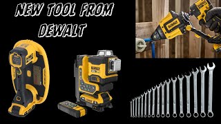 New Dewalt Tools Grabo DCE592 Line Lasers and Mechanics Tool Kits [upl. by Nolyag]