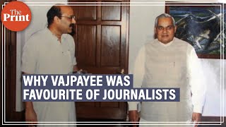 Favourite of any political journalist Shekhar Gupta remembers Vajpayee on his birth anniversary [upl. by Sonni]