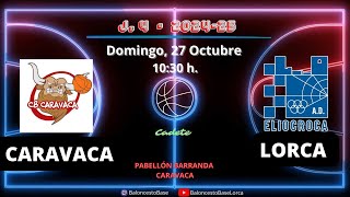 Baloncesto Cadete AD Eliocroca Lorca  CB Sierramar [upl. by Frodine]