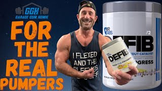 SERIOUS IRON PUMPERS ONLY ⚠️ HR Labs Defib V2 PreWorkout Review [upl. by Airekat]