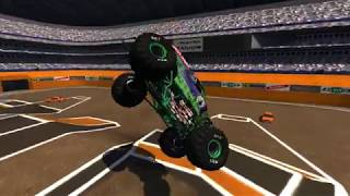 BeamNGDrive Monster Jam Grave Digger Beta11 Testing [upl. by Pattie]