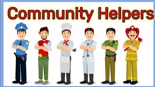 community helpers and their work  helpers name [upl. by Cirnek451]