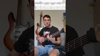 sharks  imagine dragons  bass cover tabs [upl. by Bartko]