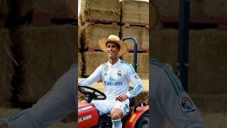 Ronaldo village life 😱 ronaldo shorts spiderman football [upl. by Launame]