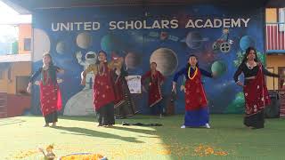 Tihar Special  cultural mix dance  Grade 8  2081 [upl. by Einwahs]