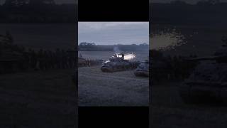 ALLIED TANK COMMANDER Takes Down German Anti Tank Forces bradpitt fury tanks [upl. by Bobina]