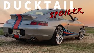 Porsche 911 996 Ducktail Spoiler Review [upl. by Ettenahs]