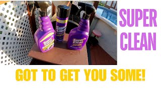 Getting Excited With Super Clean Cleaner Degreaser GOT TO GET YOU SOME [upl. by Russom]