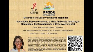 Clima e Refugiados Climáticos [upl. by Ytitsahc]