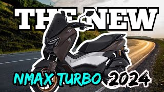 The NEW Yamaha NMAX TURBO 2024  Color variations and specs [upl. by Pratt]