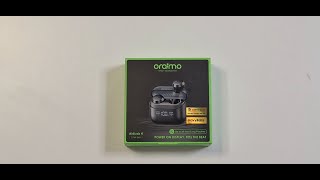 Oraimo AirBuds 4 Unboxing and First Impressions [upl. by Roddie554]