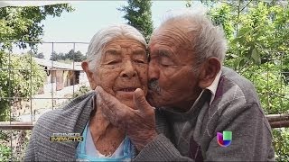 Historia real de un amor eterno que lleva 81 años de matrimoni [upl. by Naujat]