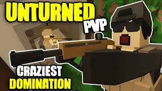 My Best DOMINATION In 8500 Hours  Unturned Survival PvP [upl. by Ahsirak]