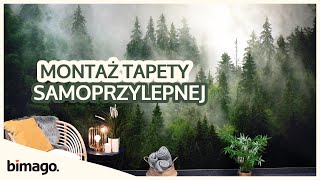 Jak położyć tapetę samoprzylepną  bimago [upl. by Sallad]