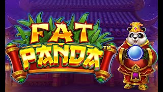 Fat Panda Slot Bonus Games SENSATIONAL slot casino jackpot [upl. by Annoyek]