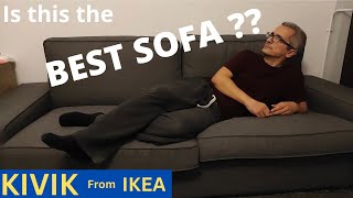 IKEA KIVIK sofa Assemble Guide and Review [upl. by Llehsam]