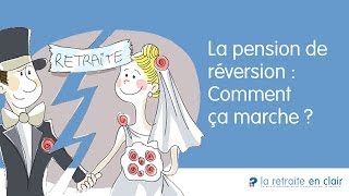 Retraite  la pension de réversion comment ça marche [upl. by Nonnarb]