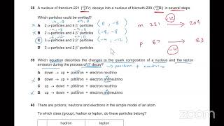 AS level Physics 9702 MayJune 2019 Paper 12 Past Paper Solution [upl. by Nesilla337]