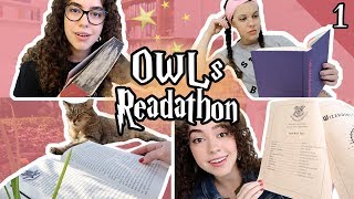 I Destroyed My Book  OWLs Readathon Week 1 [upl. by Yenaj434]