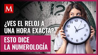 Si sueles ver el reloj a una hora exacta esto es lo que podría intentar decir según la numerología [upl. by Mccoy68]