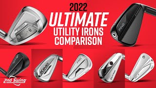 Ultimate Utility Irons Comparison of 2022  Golf Driving Irons Test [upl. by Hannavas]