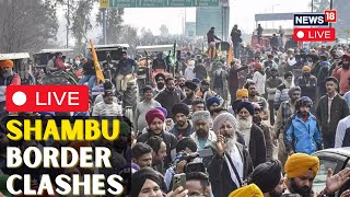 Farmers Protest Live  Shambhu Border Live  Farmer Protest In Delhi  Farmers Protest 2024 LIVE [upl. by Sined]