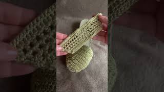 Alpargatas en menos de 1 min crochet patrones espadrilles alpargatascrochet [upl. by Eilyab322]