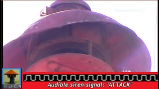 Old WW2 FIRE SIREN ATTACKSIGNAL [upl. by Orazal]