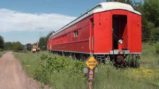 Wisconsin Great Northern train at Trego WI [upl. by Gahan]