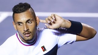 Nick Kyrgios progresses to Wimbledon semifinal [upl. by Odelia]