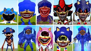 WHICH NEW ALL SHIN SONIC EYX TAPES FAMILY IS STRONGEST in Garrys Mod [upl. by Nirtiak447]