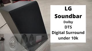 LG SJ3 Soundbar Long Term Review  DTS Virtual Surround under 10K [upl. by Bibbie716]