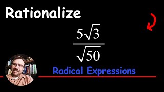 How to Rationalize the Denominator Simplify First [upl. by Ned]