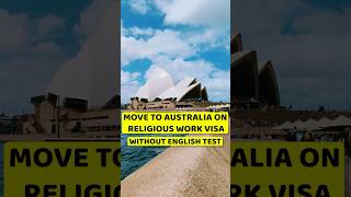 Australia Religious work visa  How to apply Australia Religious work visa  Australia Religious [upl. by Gert]